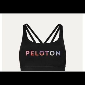 Peloton Lululemon Fall Geo Energy Bra Size 6